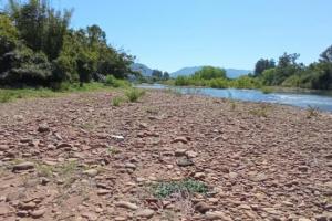 Estudo hidrológico para definição da cota de arrasamento da jazida de cascalho